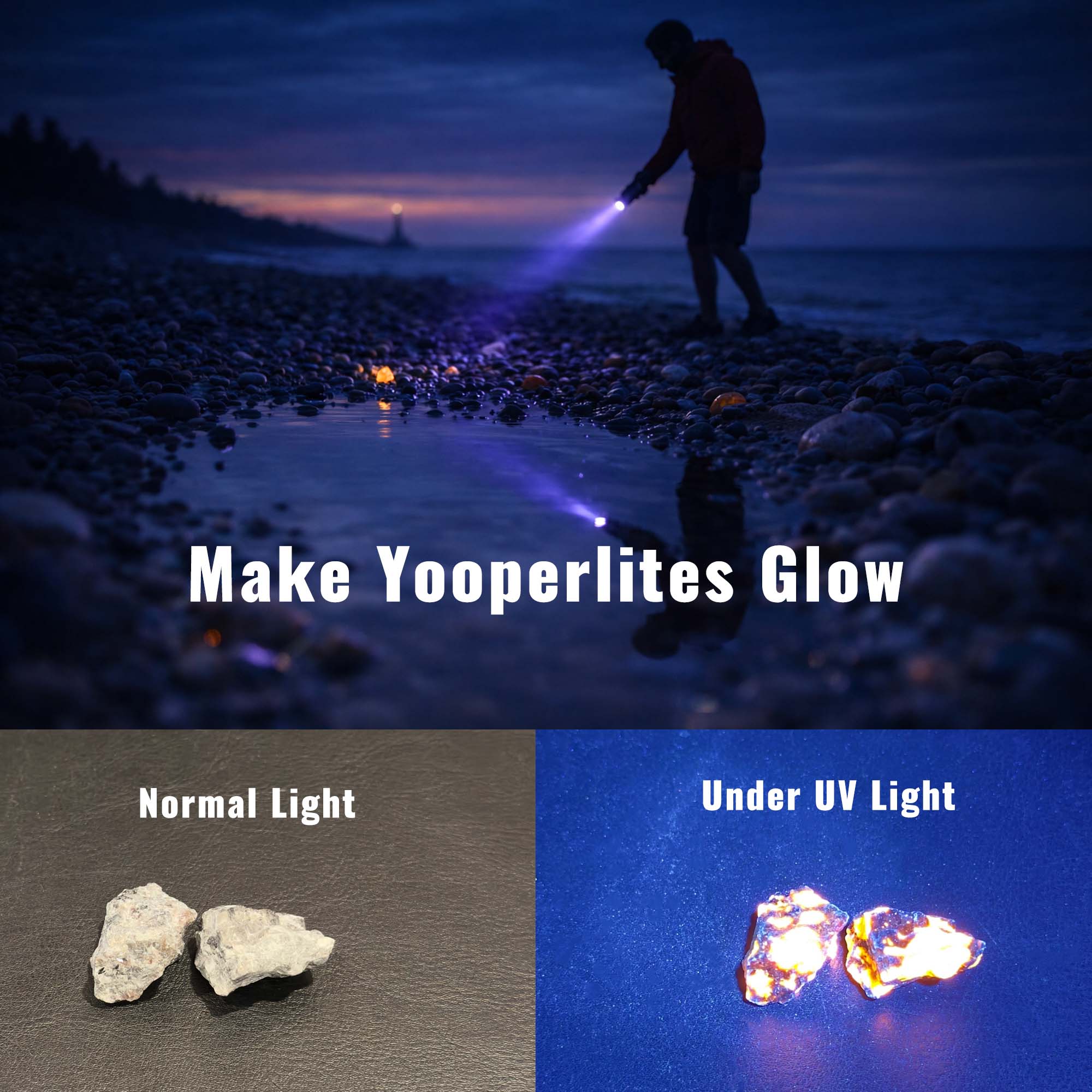 The 365nm Convertible UV Flashlight