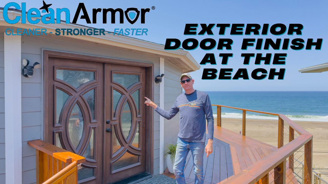 Exterior Door Finish at the Beach