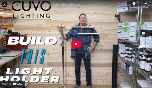 Create This Light Stand For Your CUVO Light For Under $100