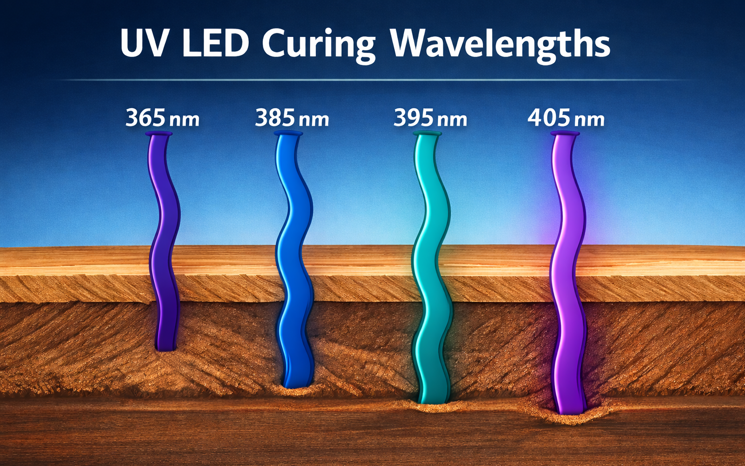 Why 385nm is the Sweet Spot for UV Curing: A Pro's Guide to Smarter Finishing