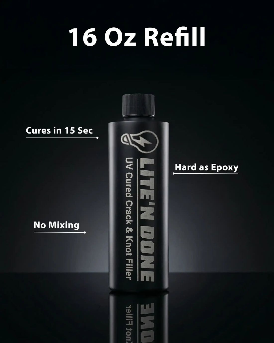 16 oz Refill- UV-Cured Wood Crack &amp; Knot Filler