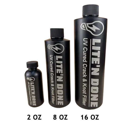 8 oz Refill- UV-Cured Wood Crack &amp; Knot Filler