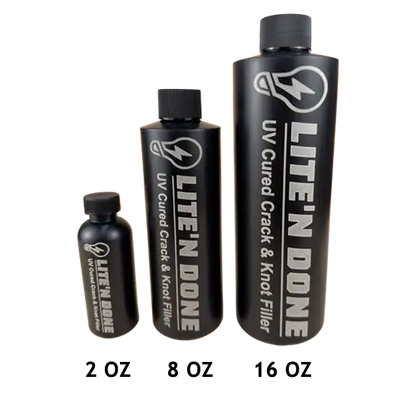 8 oz Refill- UV-Cured Wood Crack &amp; Knot Filler