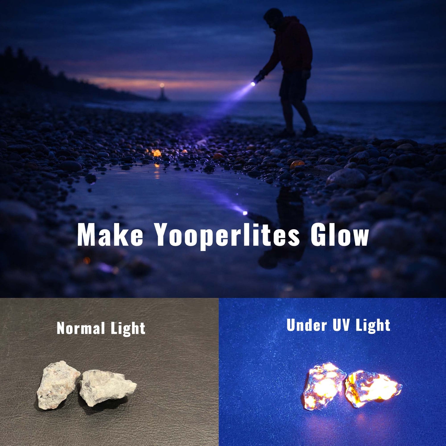 The 365nm Convertible UV Flashlight