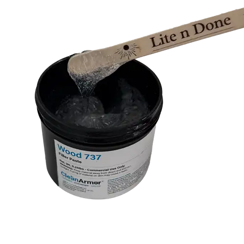Instantly Cured Filler Paste for Cracks and Knots- Clean Armor 737