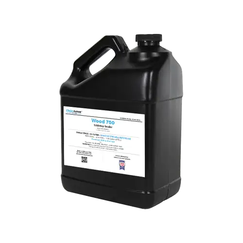 Instantly Cured Interior Commercial Tabletop Sealer- Clean Armor 750