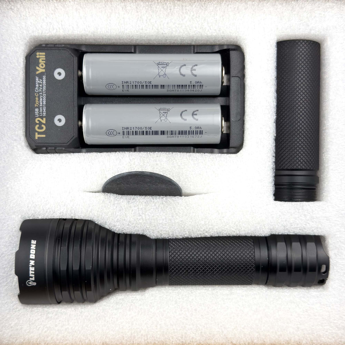 The 365nm Convertible UV Flashlight – Lite n Done