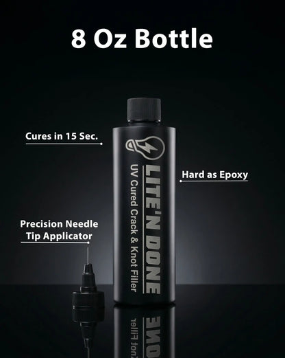 8 oz Refill- UV-Cured Wood Crack &amp; Knot Filler