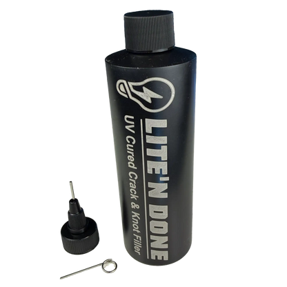 UV-Cured Wood Crack &amp; Knot Filler