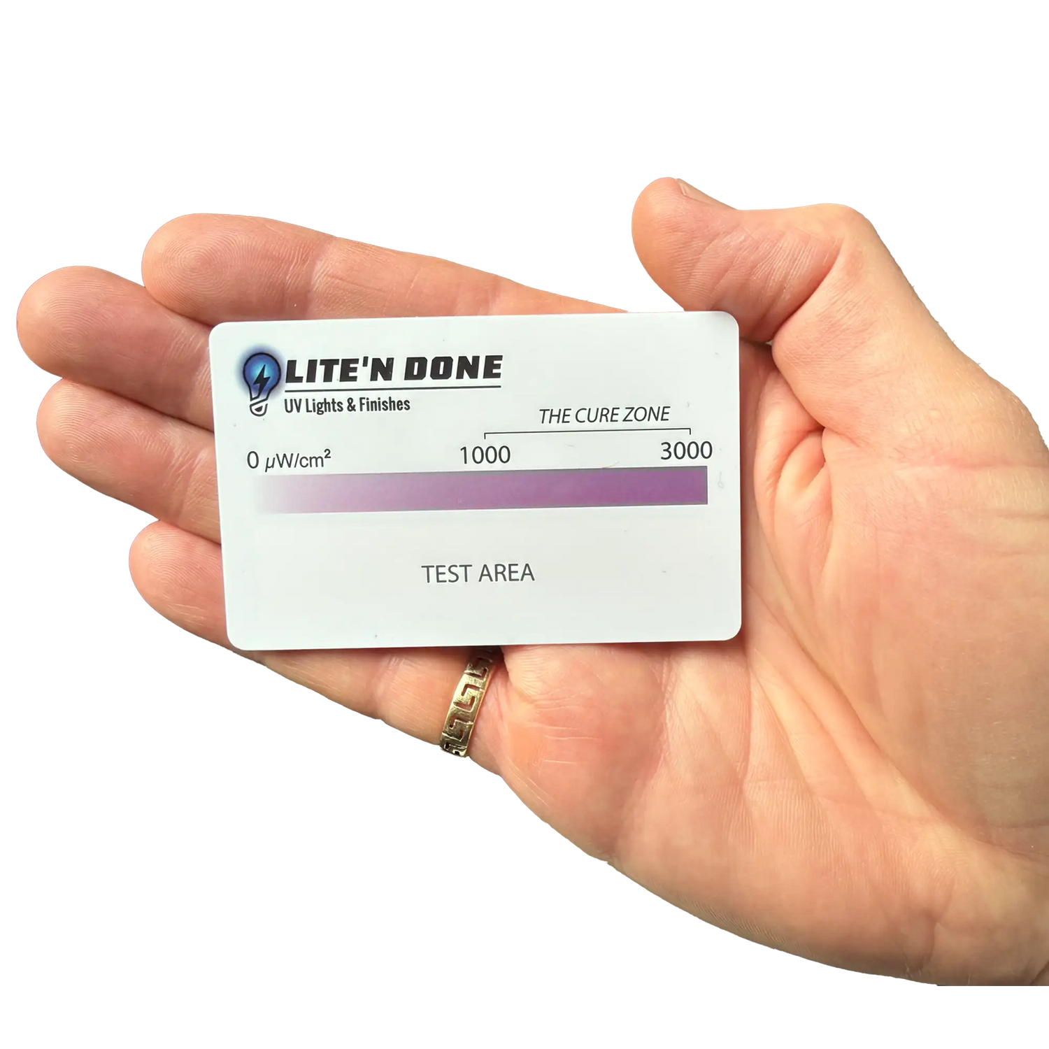 UV Curing Test Card