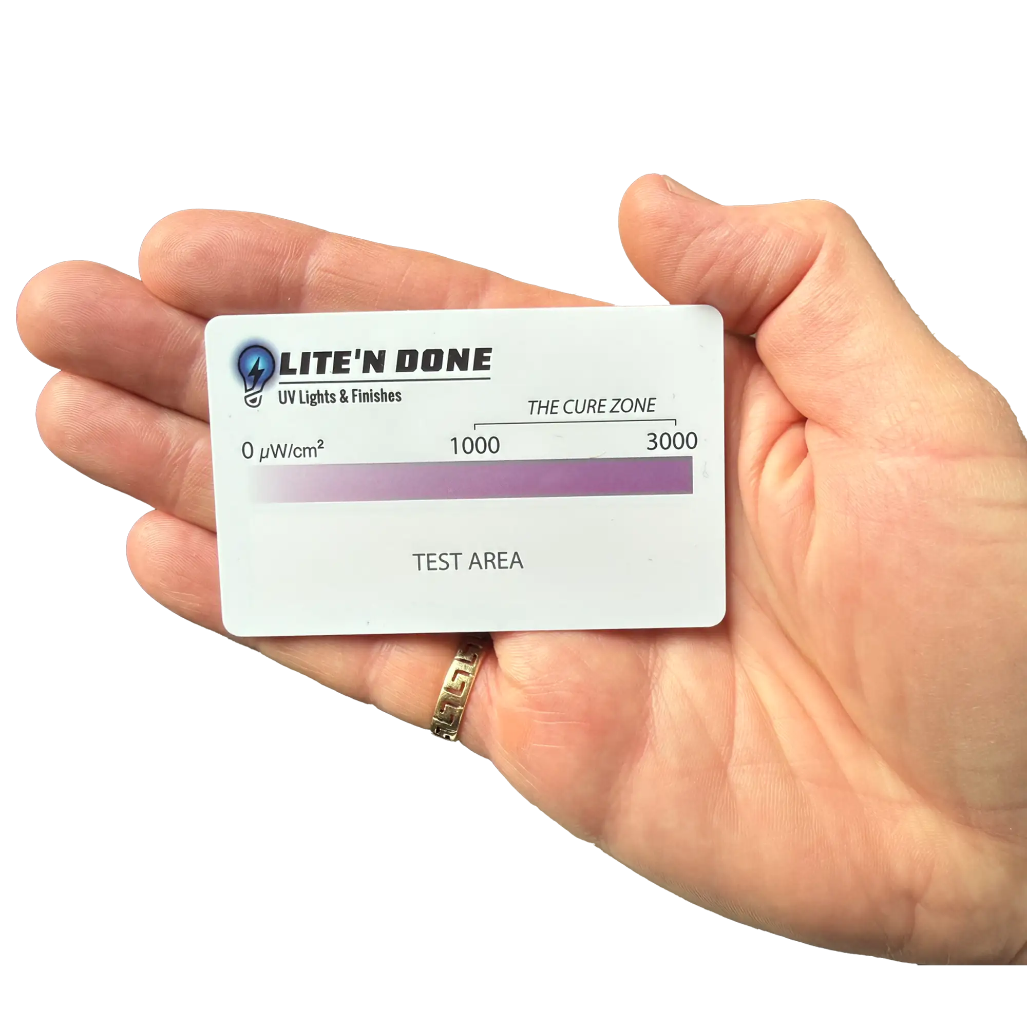 UV Curing Test Card