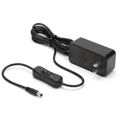 Spark UV curing light replacement power supply with 16-foot cable, inline on/off switch and barrel connector.